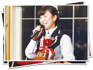 ニューアサヒ接客コンテスト2015優秀賞植松さん